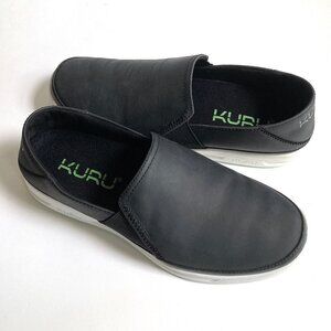 KURU Women's size 8.5 Black Slip On Shoes